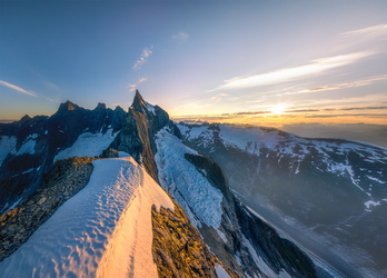 Spire sunset